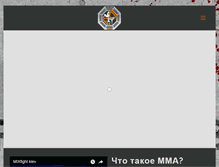 Tablet Screenshot of mix-fight.com.ua